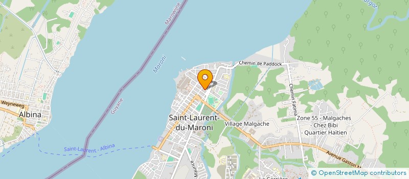 localisation de l'entreprise WIL TAXI SERVICES à SAINT-LAURENT-DU-MARONI