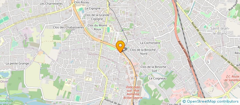localisation de l'entreprise WILAG à ORLEANS