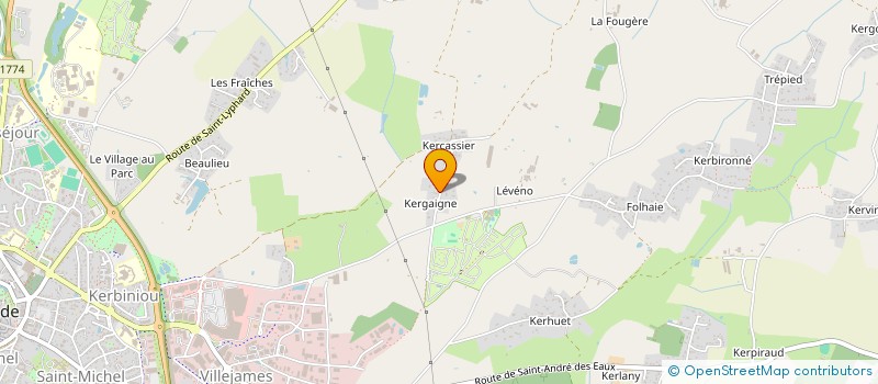 localisation de l'entreprise WILAL  GUERANDE