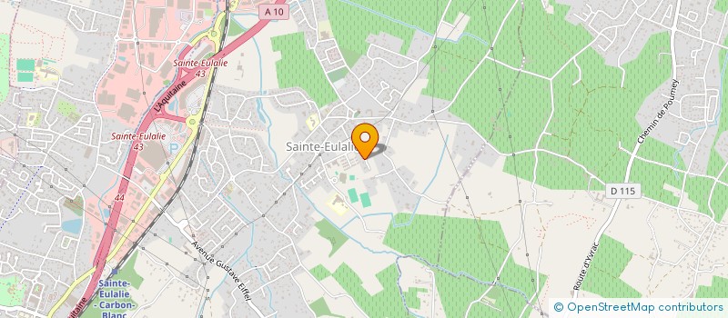 localisation de l'entreprise WILALEX à SAINTE-EULALIE