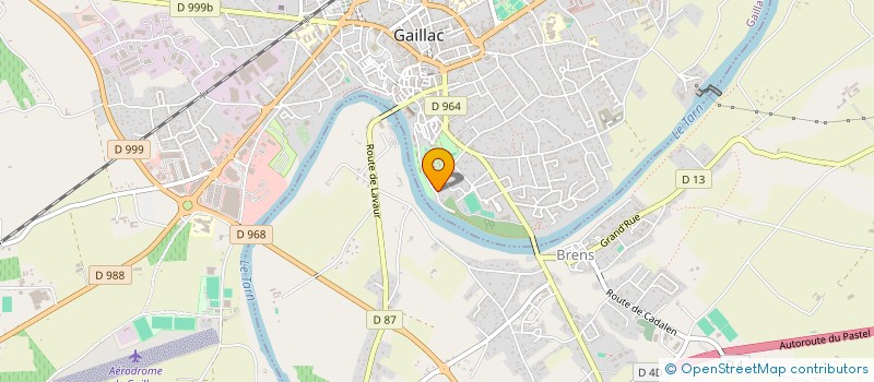 localisation de l'entreprise WILANA à GAILLAC