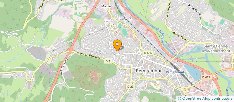 localisation de l'entreprise WILANCA  REMIREMONT