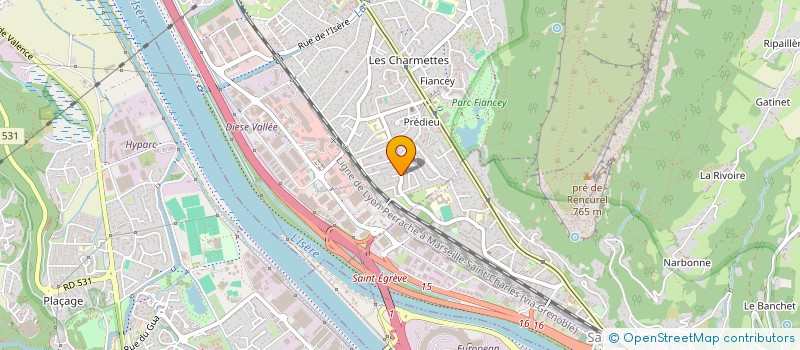 localisation de l'entreprise WILAX  SAINT-EGREVE