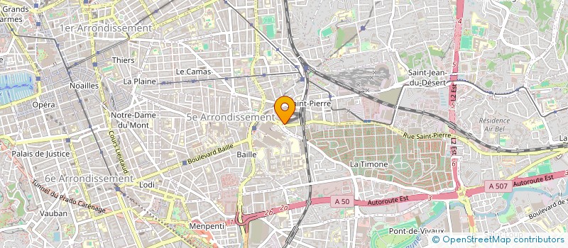 localisation de l'entreprise WILBALD TRANSPORT  MARSEILLE