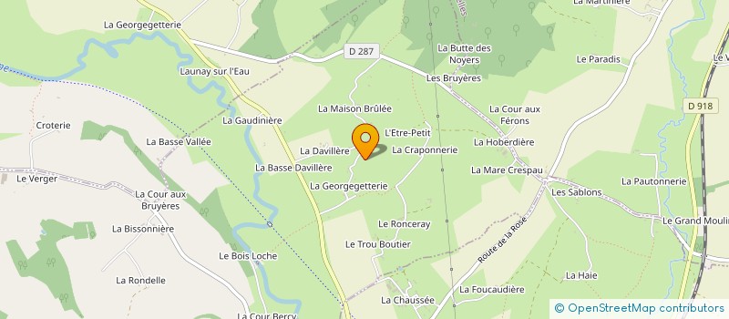 localisation de l'entreprise WILBEN AND CO à SAINT-GERMAIN-DES-GROIS