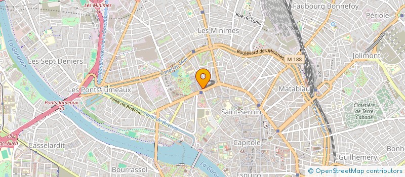 localisation de l'entreprise WILBI à TOULOUSE