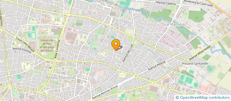 localisation de l'entreprise WILCIE à PAU