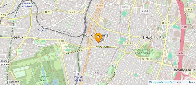 localisation de l'entreprise WILCOM BLIMA à BOURG-LA-REINE