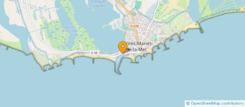 localisation de l'entreprise WILD à SAINTES-MARIES-DE-LA-MER