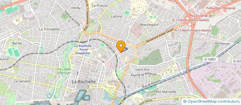 localisation de l'entreprise WILD AND FREE  LA ROCHELLE