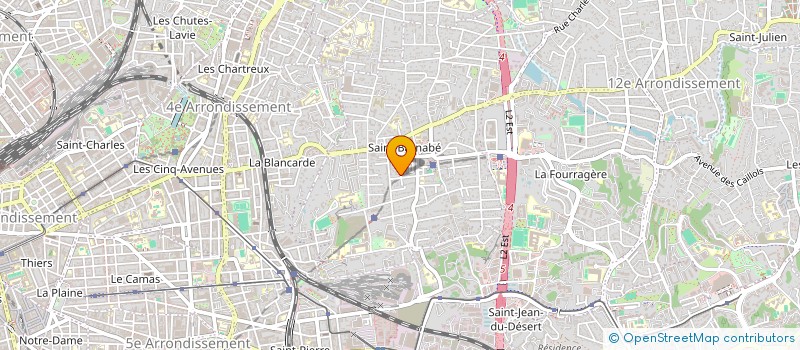 localisation de l'entreprise WILD CHOPINET  MARSEILLE 12EME