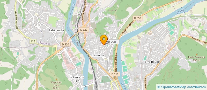 localisation de l'entreprise WILD DOT  CAHORS