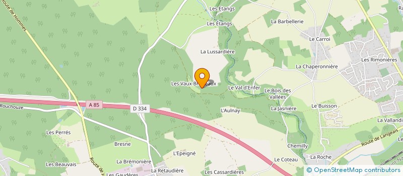 localisation de l'entreprise WILD FOREST  LANGEAIS