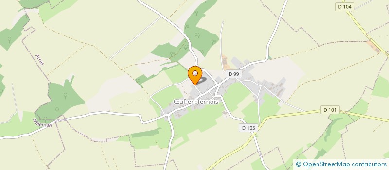 localisation de l'entreprise WILD HORSE COUNTRY  UF-EN-TERNOIS