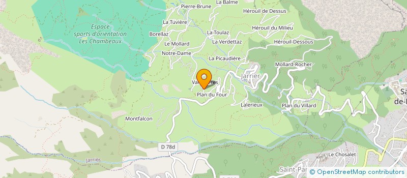 localisation de l'entreprise WILD LODGE  JARRIER