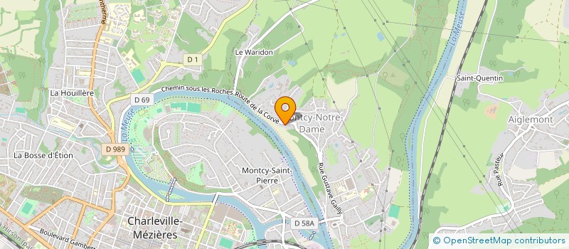 localisation de l'entreprise WILD PIG  MONTCY-NOTRE-DAME