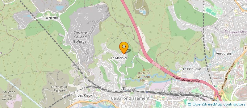 localisation de l'entreprise WILD-PROJECT à MARSEILLE