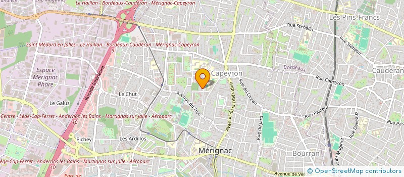 localisation de l'entreprise WILD TEA  MERIGNAC