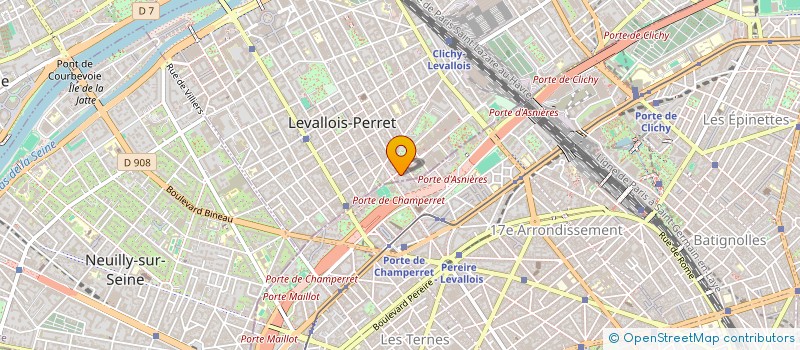 localisation de l'entreprise WILDIF-IMMOBILIER à LEVALLOIS-PERRET