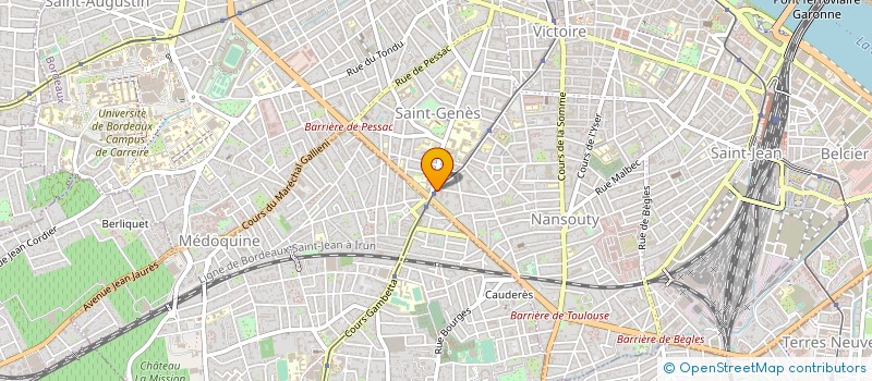 localisation de l'entreprise WILDIS à BORDEAUX