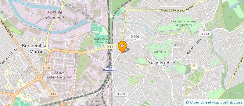 localisation de l'entreprise WILDORA à SUCY-EN-BRIE