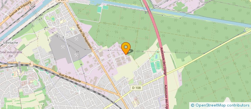localisation de l'entreprise WILDSCHWEIN à RIXHEIM