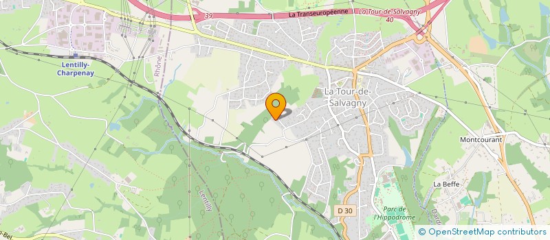 localisation de l'entreprise WILDSPARK  LA TOUR-DE-SALVAGNY