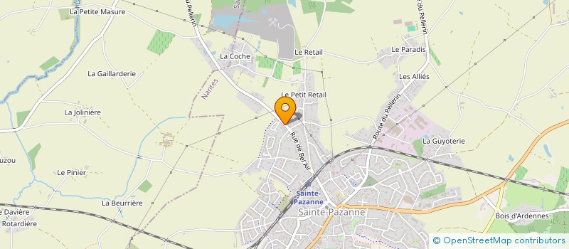 localisation de l'entreprise WILDSUITS à SAINTE-PAZANNE