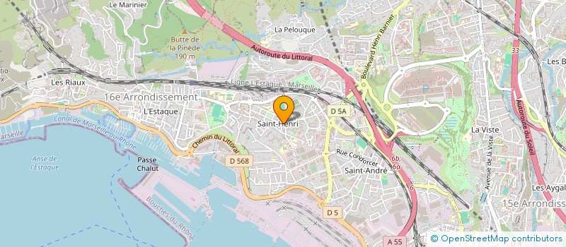 localisation de l'entreprise WILE TPR  MARSEILLE