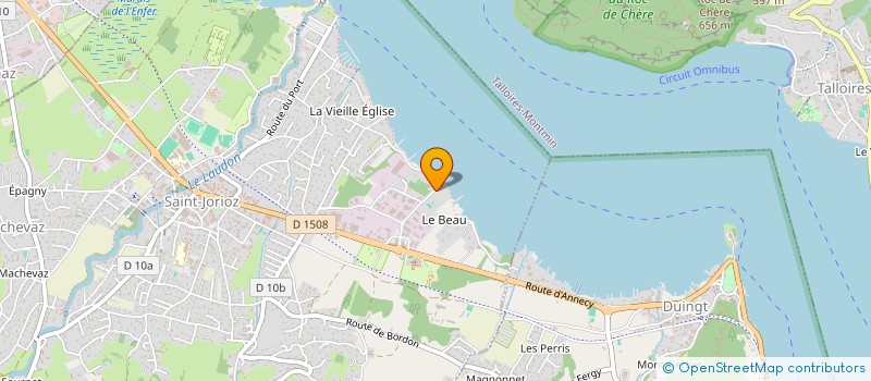 localisation de l'entreprise WILEAU  SAINT-JORIOZ