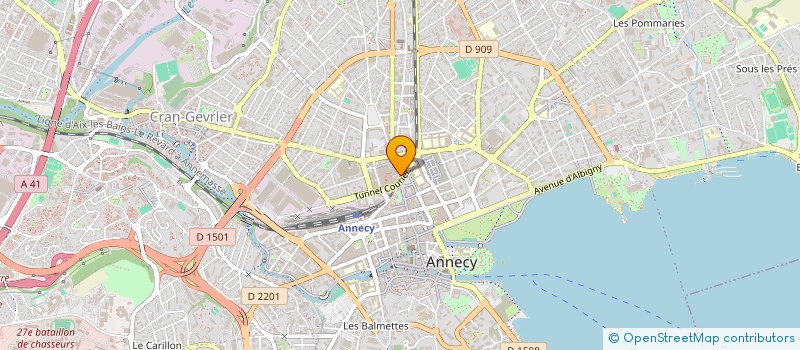 localisation de l'entreprise WILENA  MARCELLAZ-ALBANAIS