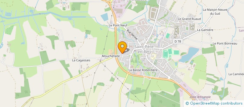 localisation de l'entreprise WILEV à SAINT-PERE-EN-RETZ