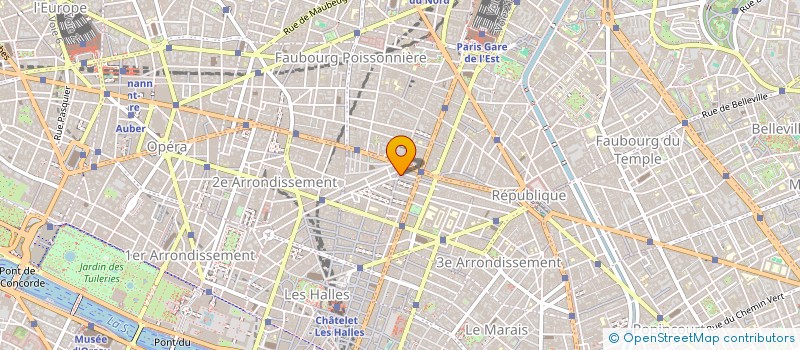 localisation de l'entreprise WILFINE QUOVADIS à PARIS