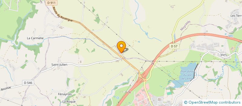 localisation de l'entreprise WILFRID PAUL ET ISABELLE  MOYRAZES