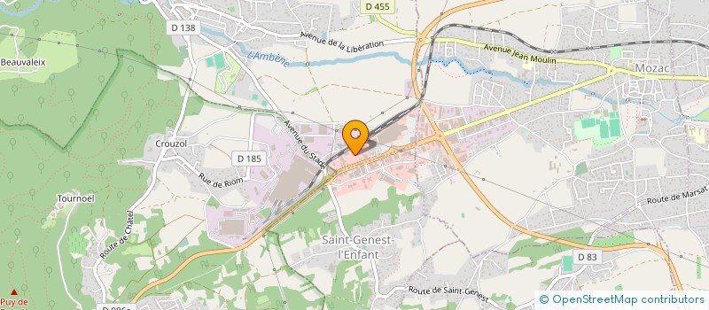 localisation de l'entreprise WILFRIED  ENVAL