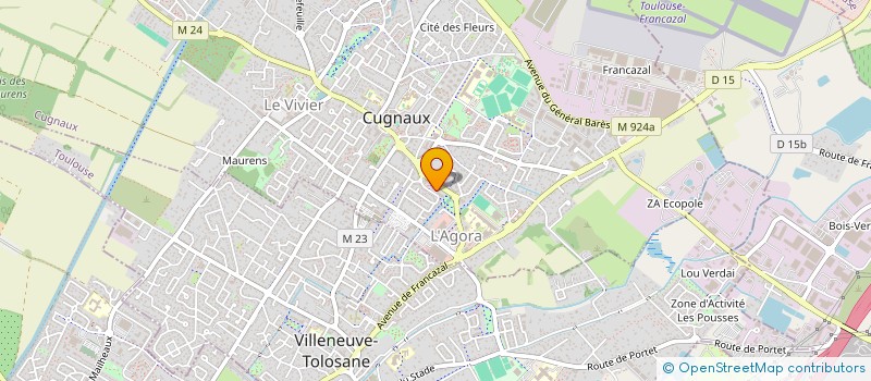 localisation de l'entreprise WILH EVENTS  CUGNAUX