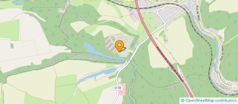 localisation de l'entreprise WILHELM FORMATION  FONTOY