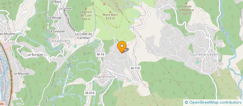 localisation de l'entreprise WILI à ASPREMONT