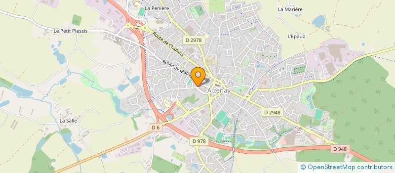 localisation de l'entreprise WILINE  AIZENAY