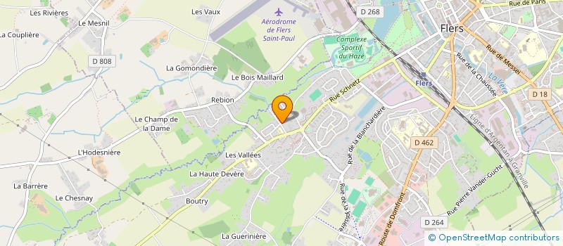 localisation de l'entreprise WILIZIUM à FLERS