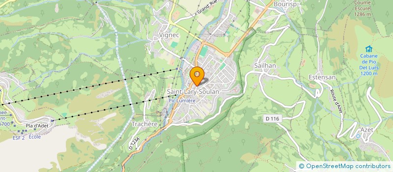 localisation de l'entreprise WILK-KLEINER  SAINT-LARY-SOULAN