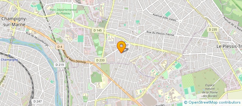 localisation de l'entreprise WILKY  CHAMPIGNY-SUR-MARNE