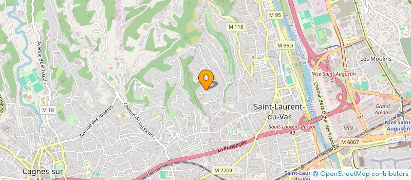 localisation de l'entreprise WILL 3 à SAINT-LAURENT-DU-VAR