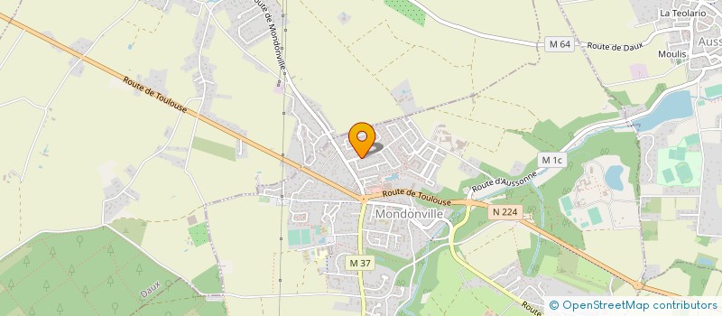 localisation de l'entreprise WILL-CHRIS  MONDONVILLE