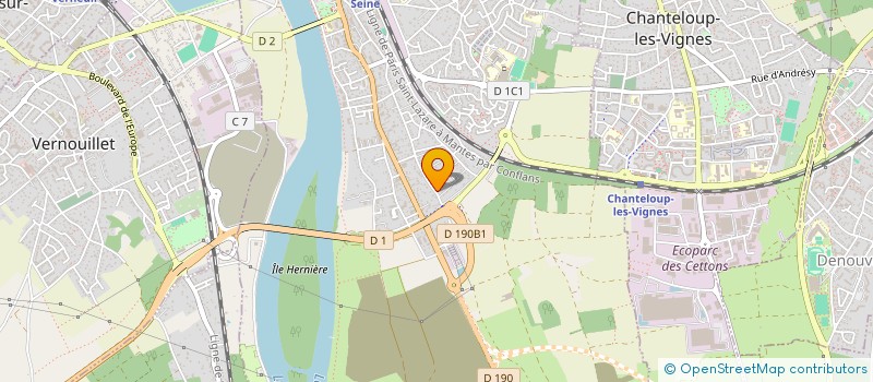 localisation de l'entreprise WILL-CONFORT  TRIEL-SUR-SEINE