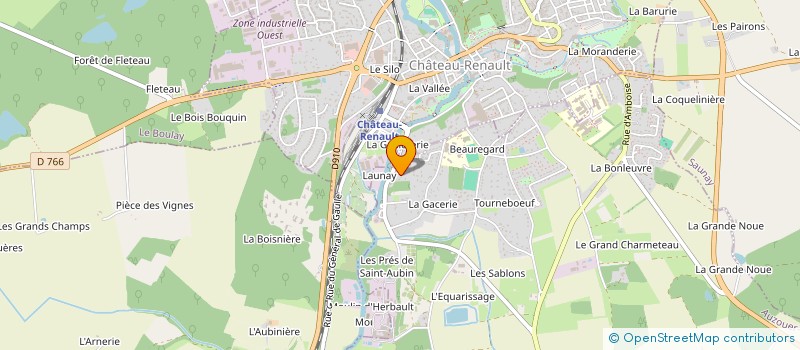 localisation de l'entreprise WILL FLY  AUZOUER-EN-TOURAINE