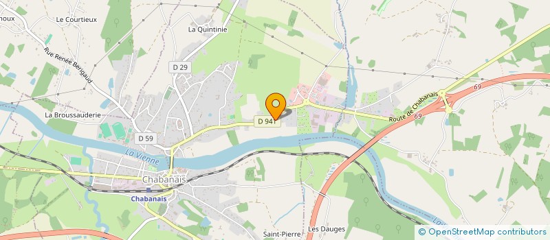 localisation de l'entreprise WILL GROUPE  CHABANAIS