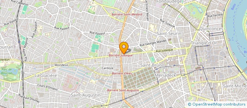 localisation de l'entreprise WILL HOLDING à BORDEAUX