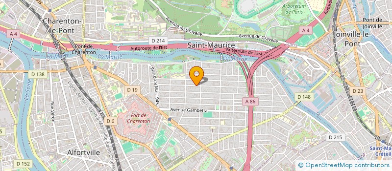 localisation de l'entreprise WILL & JO à MAISONS-ALFORT