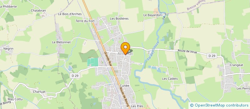 localisation de l'entreprise WILL LEAN CONSULTING  ATTIGNAT